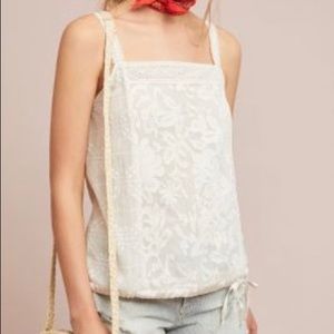 Anthropologie Jasmine Printed Tank, M